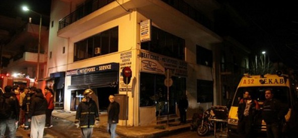 Τραγωδία σε συνεργείο μοτοσικλετών στον Βύρωνα
