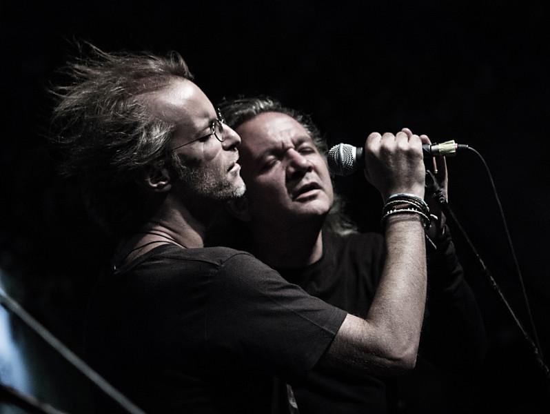 Χρήστος Θηβαίος και Μίλτος Πασχαλίδης στο Θέατρο Βράχων