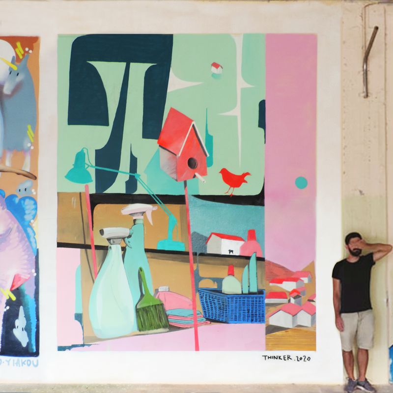 Vyronas Street Art Festival: Ο Βύρωνας γεμίζει χρώμα 9 Think