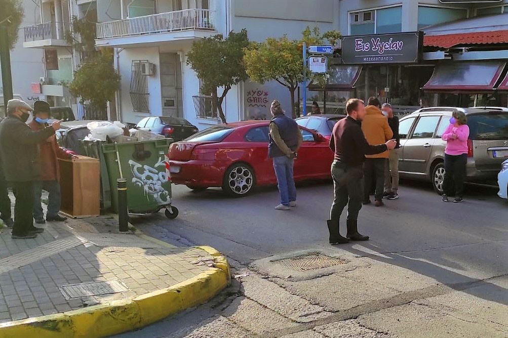 Tροχαίο ατύχημα στην οδό Καραολή και Δημητρίου 1 2022 02 15 16 19 32