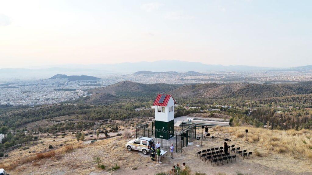 Ένα νέο σύγχρονο παρατηρητήριο πυροφύλαξης στην τοποθεσία Άρτεμις 3 exo1