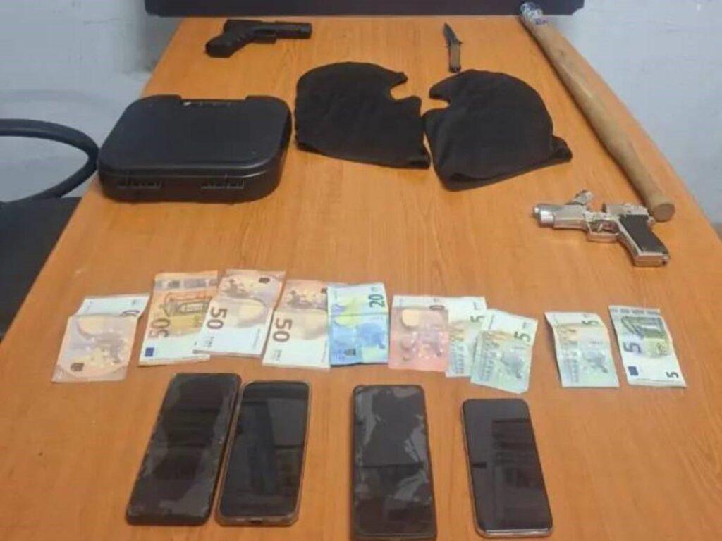 Εξάρθρωση συμμορίας που λήστευε πρακτορεία τυχερών παιχνιδιών στον Βύρωνα 1 robbery Byron opap